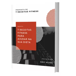 Imagem de capa para o Ebook receitas fitness