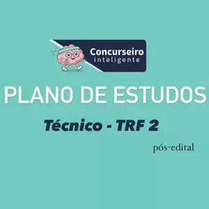 Imagem de capa para o Curso online PLANO DE ESTUDOS INTELIGENTE TRF2 - TÉCNICO
