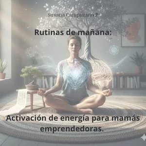 Imagen de portada para Ebook Rutinas de mañana: Activadores de energía para mamas emprendedoras. 