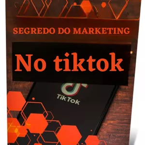Imagem de capa para o Ebook Segredo Do Marketing no tiktok 