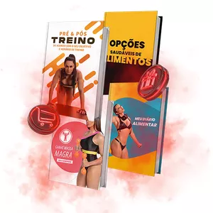 Imagem de capa para o Ebook Combo - Ganhe Massa Magra em 4 Semanas