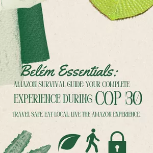 Imagem de capa para o Ebook E-BOOK- Belém Essentials – Amazon Survival Guide (Bilingual: Portuguese-English)