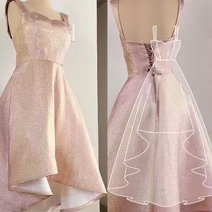 Imagen de portada para Ebook MOLDES VESTIDO COLA DE PATO