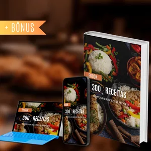Imagem do curso 300 Receitas Incríveis + 2 Bônus Exclusivos