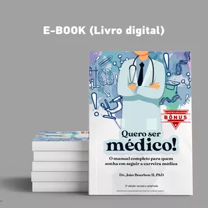 Imagem de capa para o Ebook Quero ser médico: o manual completo para quem sonha em seguir a carreira médica.