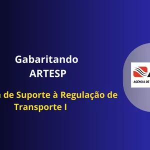 Imagem do curso Gabaritando  ARTESP - Analista de Suporte à Regulação de Transporte I 