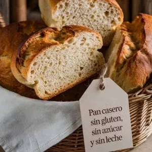 Imagen de portada para Ebook Pan Casero Sin Gluten, Sin Azúcar y Sin Leche – ¡Recetas que te Salvarán en la Hora del Café!
