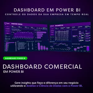 Imagem de capa para o Curso online Dashboard Comercial Forecast em Power BI