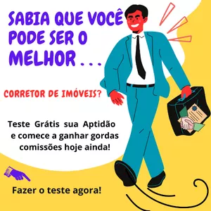 Imagem de capa para o Ebook TESTE DE APTIDÃO PARA CORRETOR DE IMÓVEIS