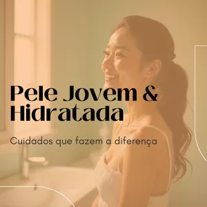 Imagem de capa para o Ebook Sua Pele Jovem e Hidratada