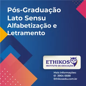 Imagem de capa para o Curso online Pós-Graduação Lato Sensu em Alfabetização e Letramento