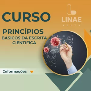 Imagem de capa para o Curso online Curso Princípios Básicos da Escrita Científica e Boas Práticas em Apresentações Orais