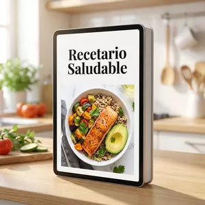 Imagen de portada para Ebook RECETARIO SALUDABLE