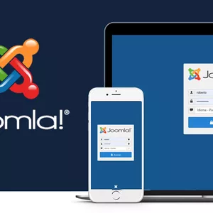 Imagem de capa para o Curso online Joomla 3 - Crie Sites Dinâmicos e Responsivos do Zero