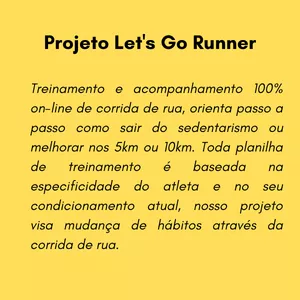 Imagem de capa para o Curso online LET´S GO RUNNER