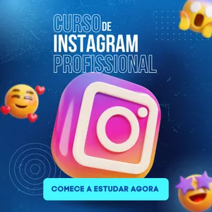 Imagem de capa para o Curso online Curso de Instagram Marketing