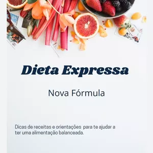 Imagem de capa para o Ebook E-book Dieta Expressa - Nova Fórmula