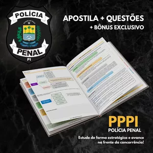 Imagem de capa para o Curso online PPPI - APOSTILA DIGITAL + Cronograma + Simulados Comentados (Policial Penal)