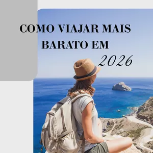 Imagem de capa para o Ebook Estratégias Reais para Poupar nas Viagens de 2026