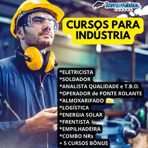 Imagem do curso CURSOS PARA INDÚSTRIA  