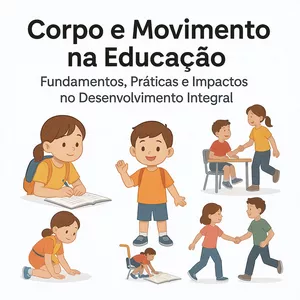 Imagem de capa para o Ebook Corpo e Movimento na Educação: Fundamentos, Práticas e Impactos no Desenvolvimento Integral