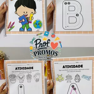 Imagem de capa para o Ebook Apostila do Alfabeto