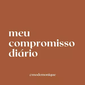 Imagem de capa para o Curso online MEU COMPROMISSO DIÁRIO
