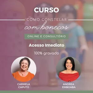 Curso Curso Como Constelar com Bonecos Online e Consultório