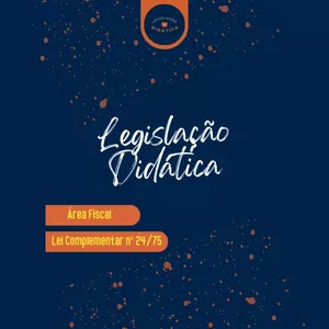 Imagem de capa para o Ebook Lei Complementar nº 24/75 - Área Fiscal