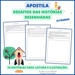 Imagem de capa para o Curso online Apostila Desafios das Histórias Desenhadas