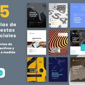 Imagen de portada para Ebook +25 Plantillas para Propuestas Comerciales Exitosas