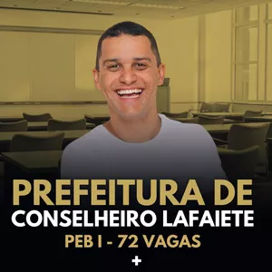 Imagem de capa para o Curso online Curso Preparatório – PEB 1 (Conselheiro Lafaiete) + SEE-MG(EDITAL PUBLICADO)