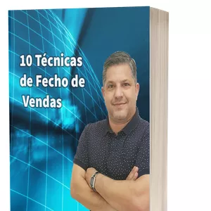 Imagem de capa para o Ebook 10 Técnicas de Fecho de Vendas