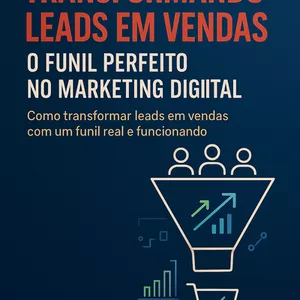 Imagem de capa para o Ebook COMO TRANSFORMAR LEADS EM VENDAS