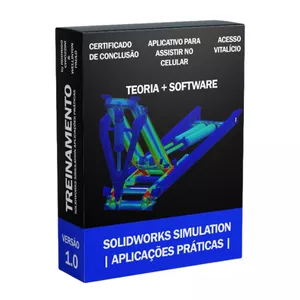 Imagem de capa para o Curso online ACESSO FULL - SOLIDWORKS SIMULATION PREMIUM