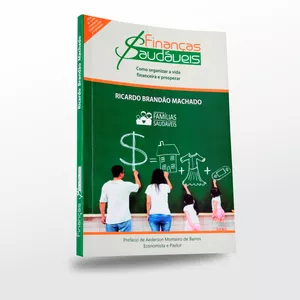Imagem de capa para o Ebook Finanças Saudáveis - Como organizar a vida financeira e prosperar