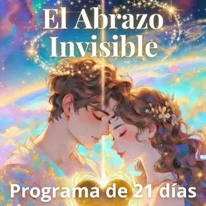 Imagen de portada para Curso online El Abrazo Invisible - Guía de 21 Días para Transformar el Duelo en Conexión Eterna.  🔮 Porque el amor no muere. Solo cambia de forma. Y tú puedes aprender a sentirlo de nuevo. 💞