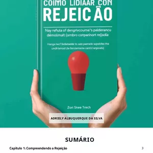 Imagem de capa para o Ebook Como Lidar com a Rejeição: Um Guia Prático para Superar e Crescer.