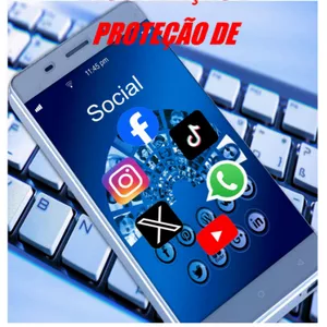 Imagem de capa para o Ebook Blindagem e Recuperação de Redes Sociais
