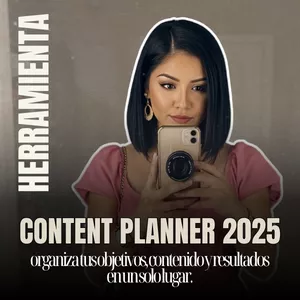 Imagen de portada para Curso online CONTENT PLANNER 2025 PARA INSTAGRAM