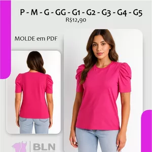 Imagem de capa para o Ebook BLUSA MALHA MG BUFANTE