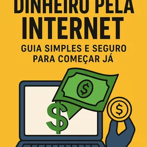 Imagem de capa para o Ebook Como ganhar dinheiro pela internet: Guia simples e seguro para começar já!