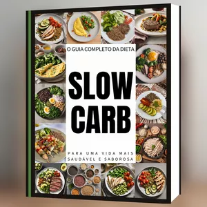 Imagem de capa para o Ebook Dieta Slow Carb - o guia completo