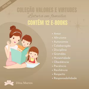 Imagem de capa para o Ebook Coleção Valores e Virtudes - 12 Ebooks