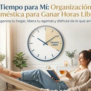 Imagen de portada para Curso online Tiempo para Mí: Organización Doméstica para Ganar Horas Libres