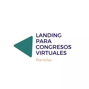 Imagen principal del producto PLANTILLAS PARA LAS LANDINGS DE TU CONGRESO VIRTUAL