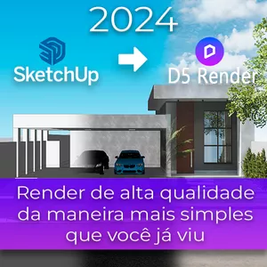 Imagem do curso Domine SketchUp e Renderização 3D: Do Zero ao Render