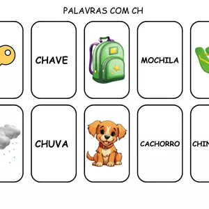 Imagem de capa para o Ebook Alfabetização com Sílabas Poderosas: CH, LH, NH, BR, CR e DR