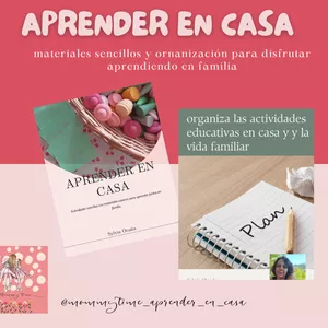 Imagen de portada para Curso online Curso aprender en casa, actividades y organización