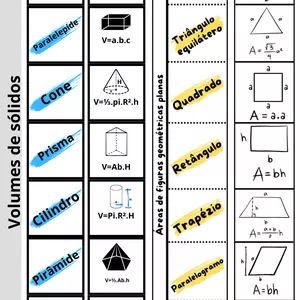 Imagem de capa para o Ebook figuras planas flashcards